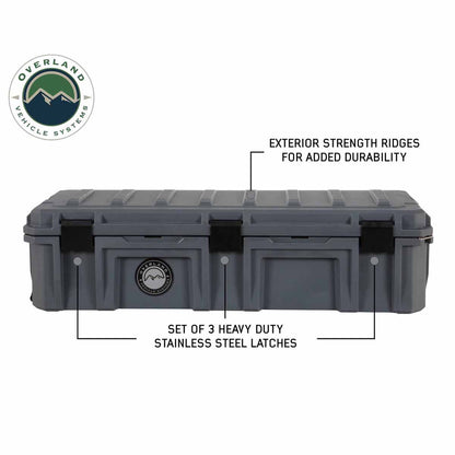 Overland Vehicle Systems Stay Dry With Overland Vehicle Systems 117 Quart Dry Box
