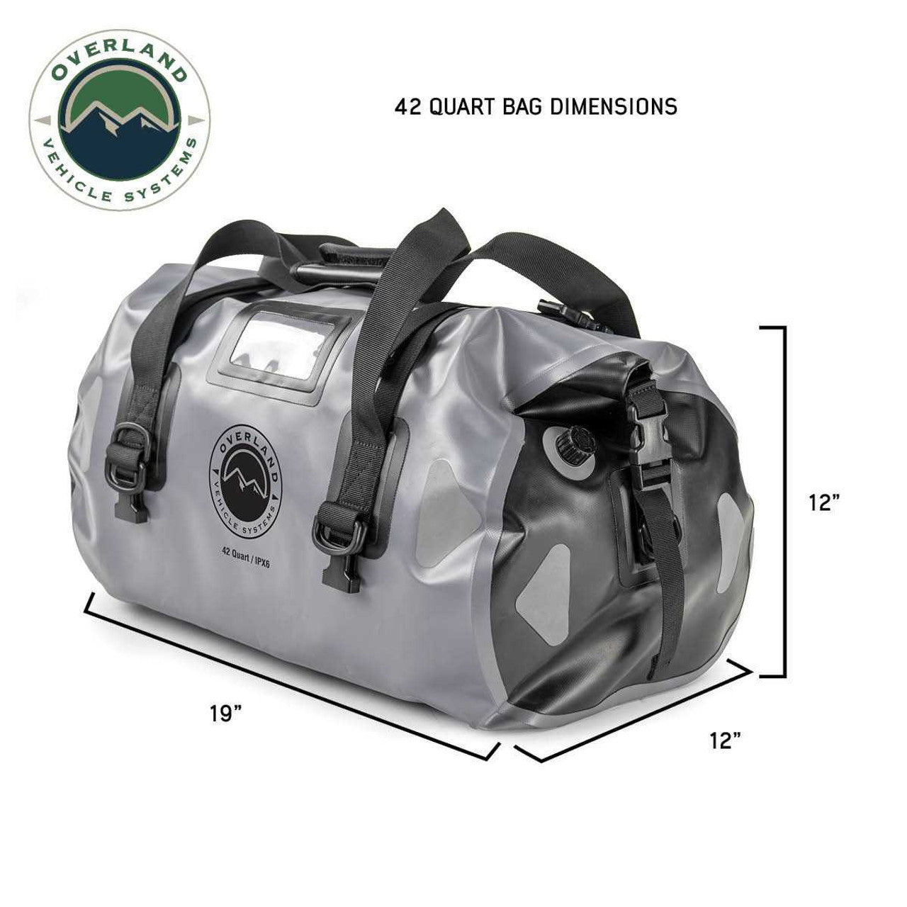 Overland Vehicle Systems Portable Dry Storage Bag - 42 QT