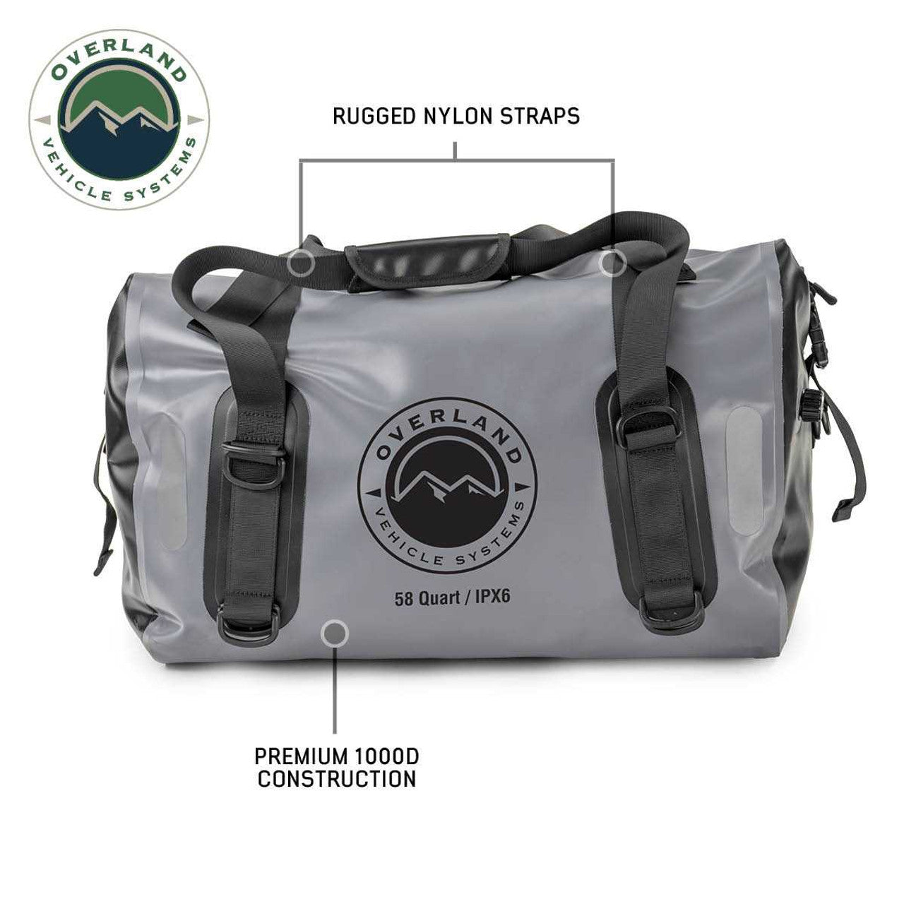 Overland Vehicle Systems Portable Dry Storage Bag - 42 QT