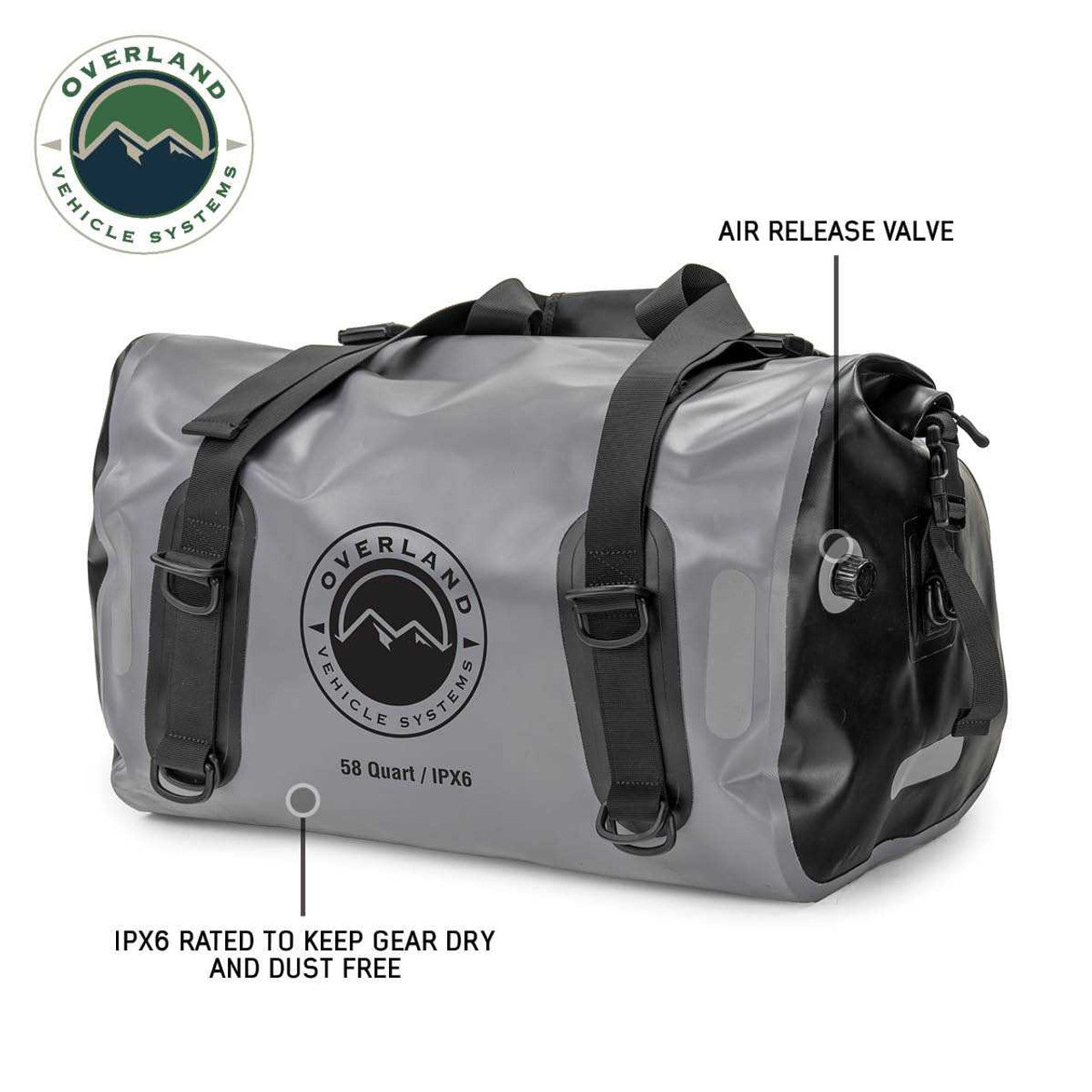Overland Vehicle Systems Portable Dry Storage Bag - 42 QT