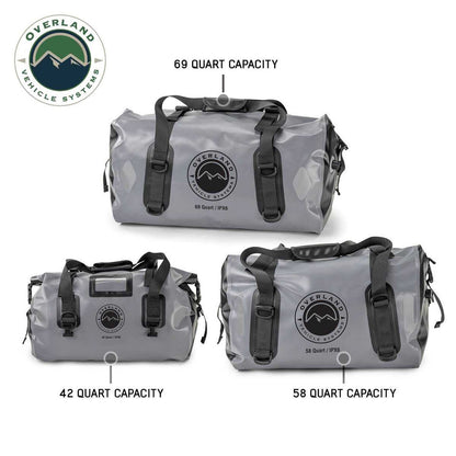 Overland Vehicle Systems Portable Dry Storage Bag - 69 QT