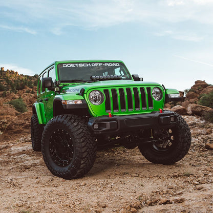 RIGID Industries 18-Pres Jeep Wrangler JL Cowl Mount Fits 2 D-Series Pro