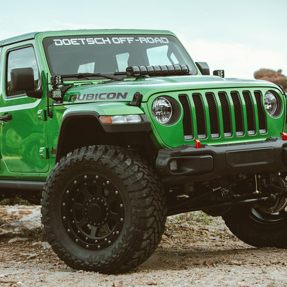 RIGID Industries 18-Pres Jeep Wrangler JL Adapt Hood Mount Fits 20 Inch Adapt Series