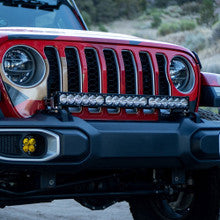Baja Designs Jeep JL/JT OnX6+ 30 Inch Bumper Light Kit - Jeep 2020-24 Gladiator; 2018-24 Wrangler JL; NOTE: w/ OE Plastic Bumper