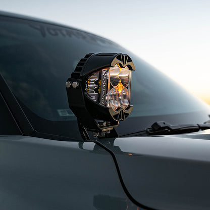 Baja Designs Clear Toyota LP4 Pro A-Pillar Light Kit - Toyota 2022-On Tundra, 2023-On Sequoia