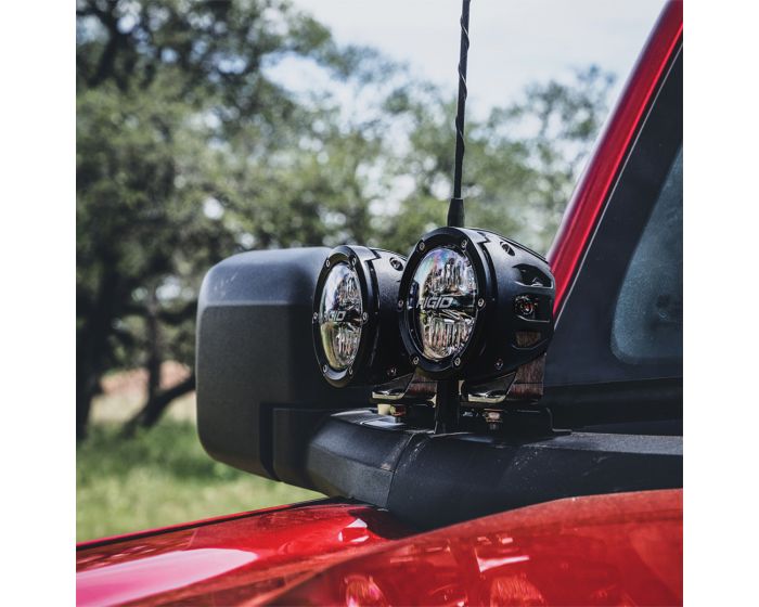 RIGID Industries 2021+ Ford Bronco Dual Pod A-Pillar Mount Kit