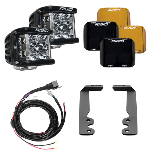 RIGID Industries 2022+ Toyota Tundra D-SS Series A-Pillar Lighting Kit