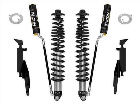 ICON 2021-2023 Ford Bronco, Rear, 1.25-3" Lift, V.S. 2.5 Series Coilover Kit, Remote Reservoir w/ CDCV, Heavy Rate Spring