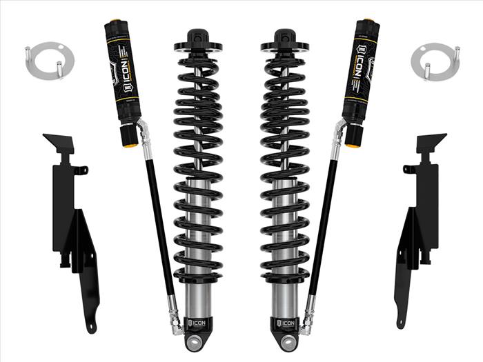 ICON 2021-2023 Ford Bronco, Rear, 1.25-3" Lift, V.S. 2.5 Series Coilover Kit, Remote Reservoir w/ CDEV, Heavy Rate Spring