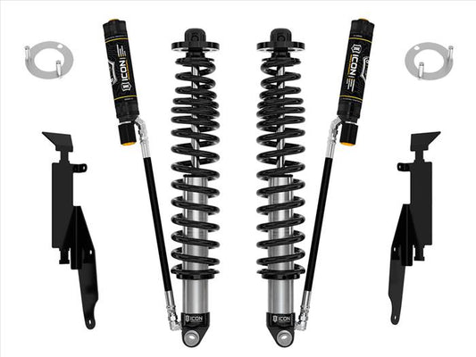 ICON 2021-2023 Ford Bronco, Rear, 1.25-3" Lift, V.S. 2.5 Series Coilover Kit, Remote Reservoir w/ CDEV, Heavy Rate Spring