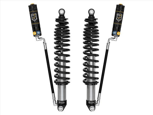 Icon Vehicle Dynamics ICON 2021-2023 Ford Bronco, Rear, 1.25-3" Lift, V.S. 2.5 Series Coilover Kit, Remote Reservoir w/ CDXS