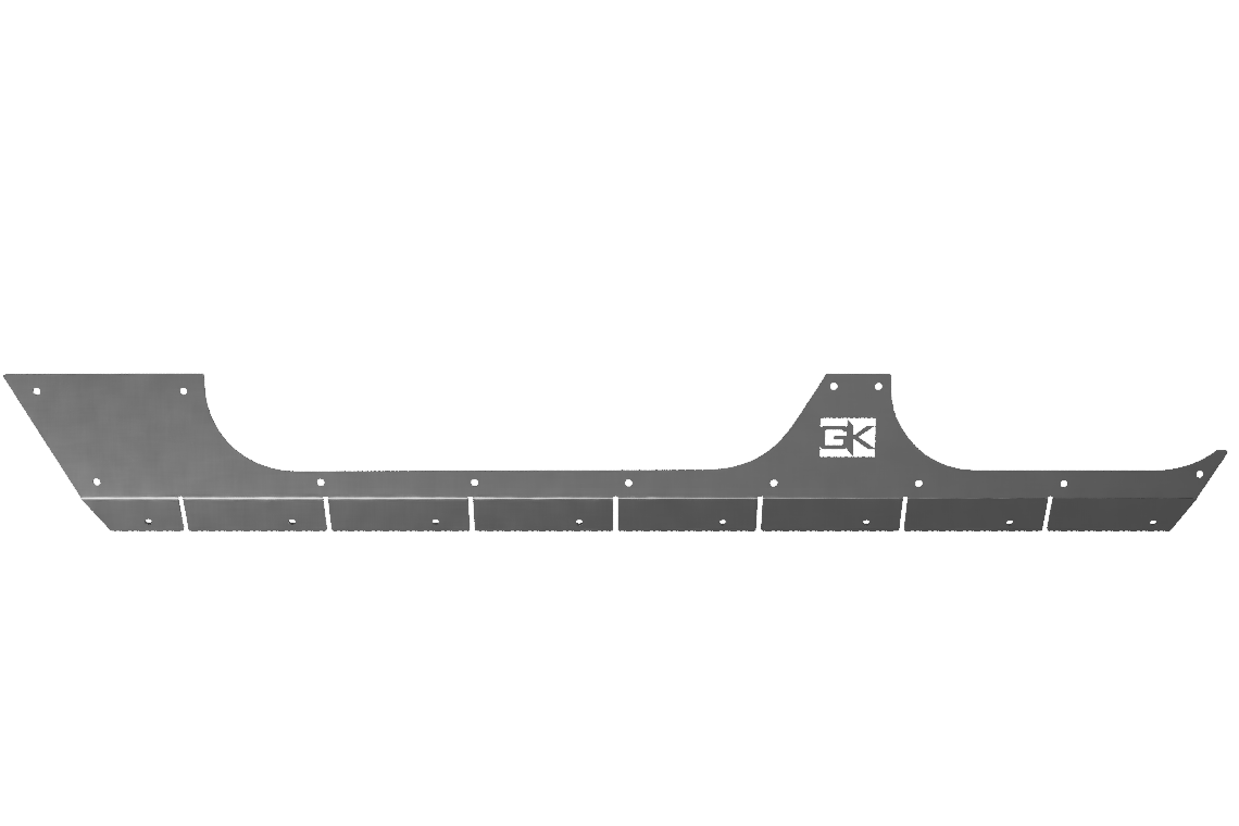 GateKeeper Off-Road Gauntlet Series Rocker Guards for Jeep JK Wrangler