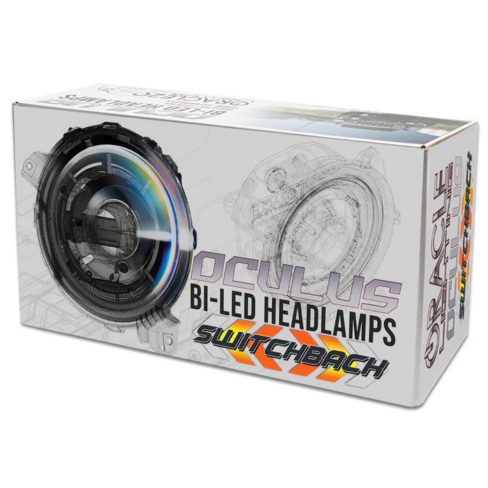Oracle Lighting Oculus™ Switchback Bi-LED Projector Headlights for Jeep JL/JLU & JT (2018-Present)