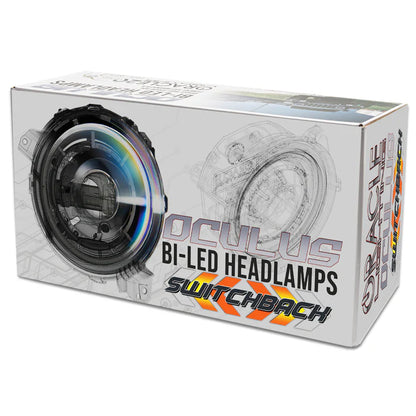 Oracle Lighting Oculus™ Switchback Bi-LED Projector Headlights for Jeep JL/JLU & JT (2018-Present)
