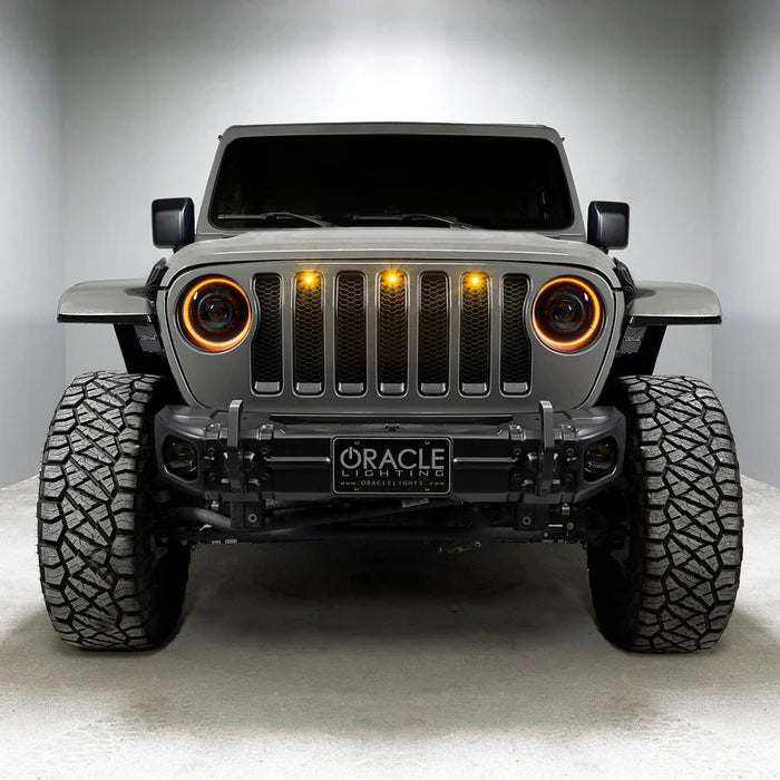 Oracle Lighting Oculus™ Switchback Bi-LED Projector Headlights for Jeep JL/JLU & JT (2018-Present)