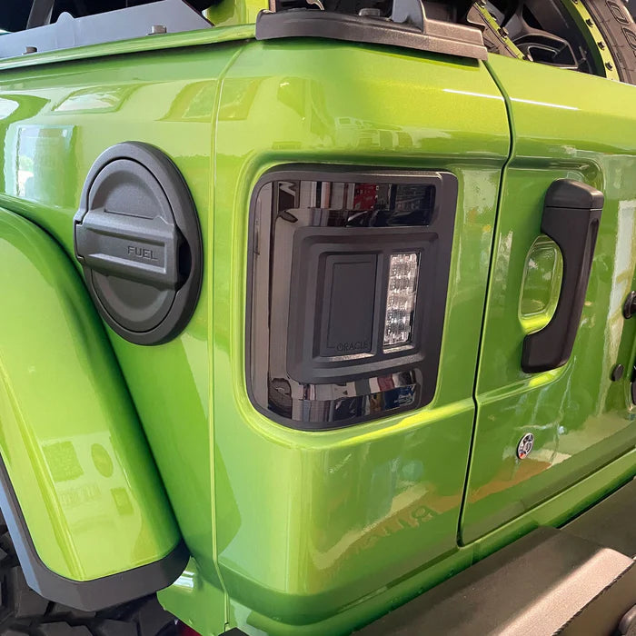 Oracle Lighting Flush Mount LED Tail Lights for Jeep Wrangler JL Tinted