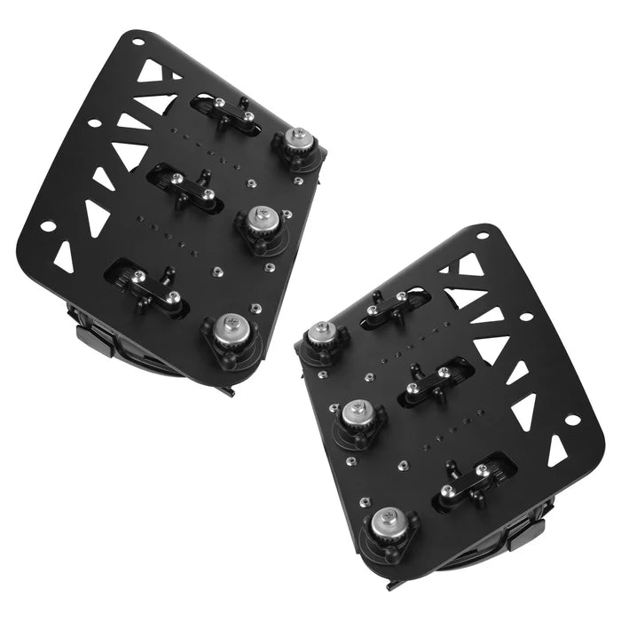 Oracle Lighting 2021-2025 Ford Bronco Off Road LASER Auxiliary Lights + LED Fog Light Kit for Steel Bumper