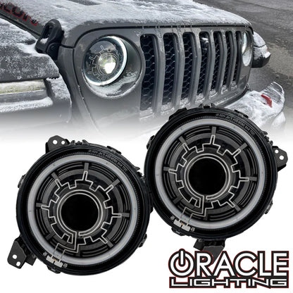 Oracle Lighting Oculus™ Bi-LED Projector Headlights for Jeep JL/JLU & JT- Heated Lens (2018-Present)