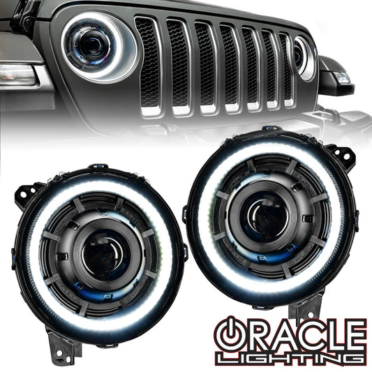 Oracle Lighting Oculus™ Bi-LED Projector Headlights for Jeep Wrangler JL/JLU & JT (2018-Present)