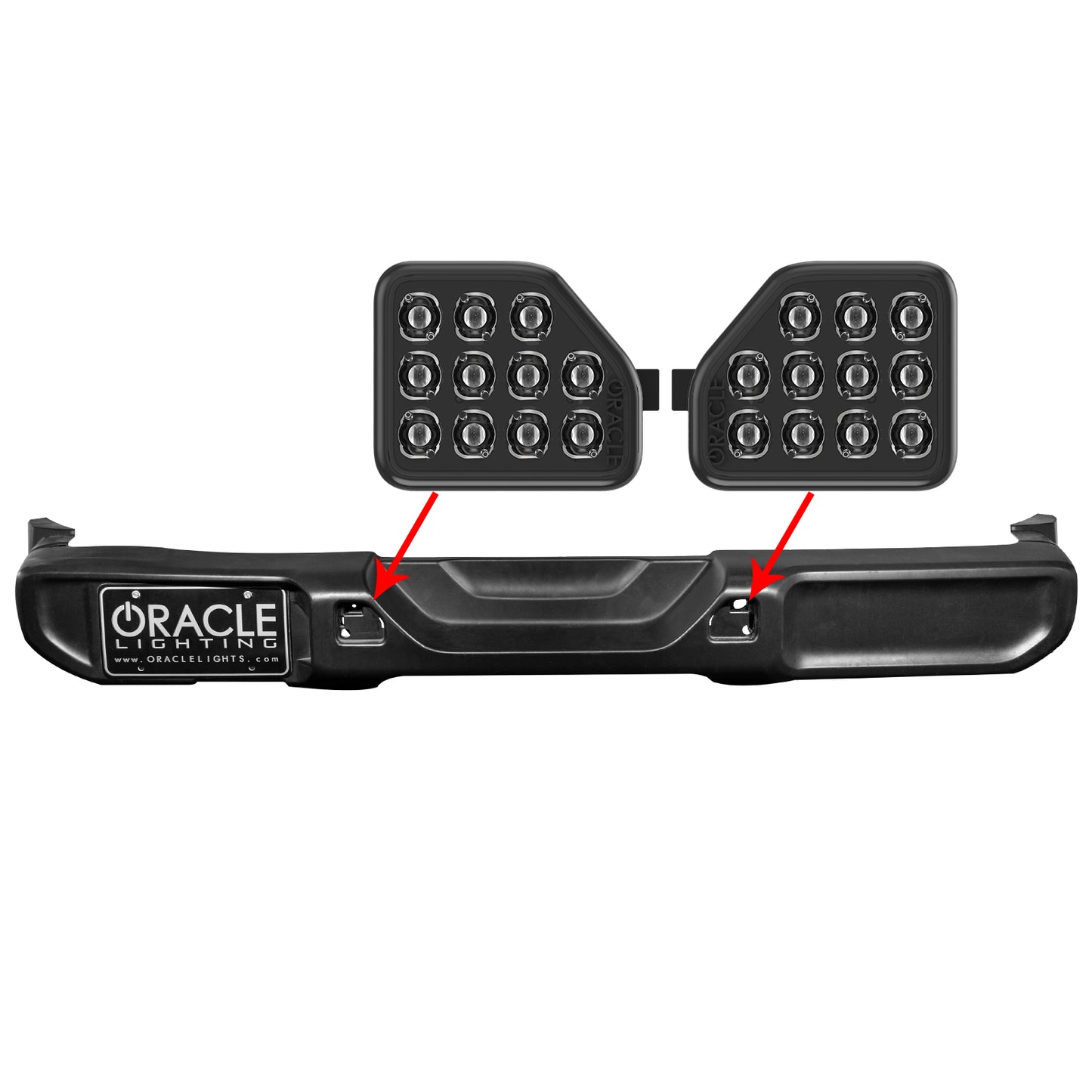 Oracle Lighting Rear Bumper LED Reverse Lights for Jeep Wrangler JL