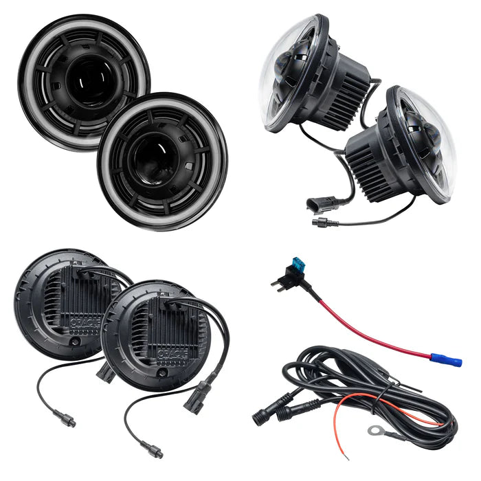 Oracle Lighting Oculus 7 inch Bi-LED Projector Headlights for Jeep Wrangler JK (2007-2018)