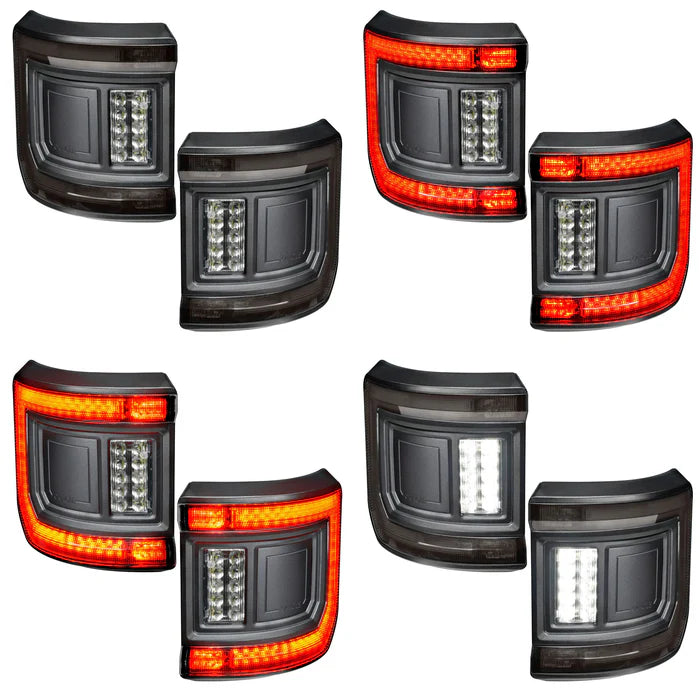 Oracle Lighting Flush Mount Tinted LED Tail Lights for Jeep Gladiator JT