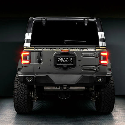 Oracle Lighting Flush Mount LED Tail Lights for Jeep Wrangler JL Tinted