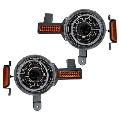 Oracle Lighting Oculus™ Bi-LED Projector Headlights – Ford Bronco (2021–Present) – Heated Lens