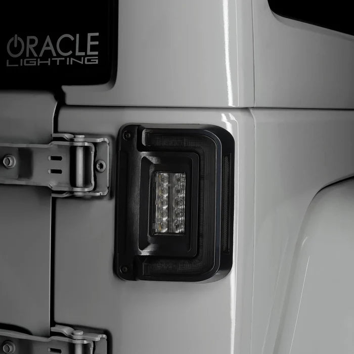 Oracle Lighting Flush Mount LED Tail Lights for 2007-2017 Jeep Wrangler JK Tinted