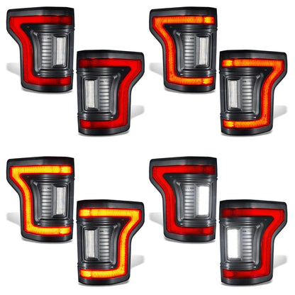 Oracle Lighting Flush Style LED Tail Lights for 2015-2020 Ford F-150 - Standard