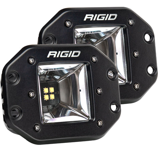 RIGID Industries Radiance Plus Scene RGBW Flush Mount Pair