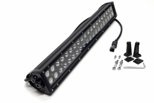 20.0 Inch LED Light Bar Black Series Double Row Straight Combo Flood/Beam 120W DT Harness 10,800 Lumens Southern Truck Lifts