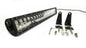 20.0 Inch Amber/White LED Light Bar Double Row Straight Combo Flood/Beam 72W DT Harness 79904 7,200 Lumens Southern Truck Lifts