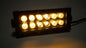 6.0 Inch Amber/White LED Light Bar Double Row Straight Combo Flood/Beam 72W DT Harness 79904 2,160 Lumens Southern Truck Lifts