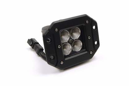 Southern Truck Lifts 3.0 X 3.0 Inch 16W Square Flush Mount LED Light Flood Beam 1,440 Lumens Each