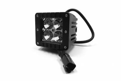 3.0 X 3.0 Inch 16W Square LED Light Spot Beam 1,440 Lumens Each Southern Truck Lifts