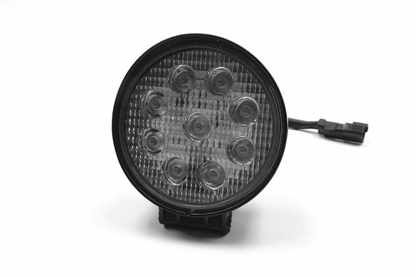 Southern Truck Lifts 4.5 Inch 27W Round LED Light Flood DT Harness 79900 2,160 Lumens Each