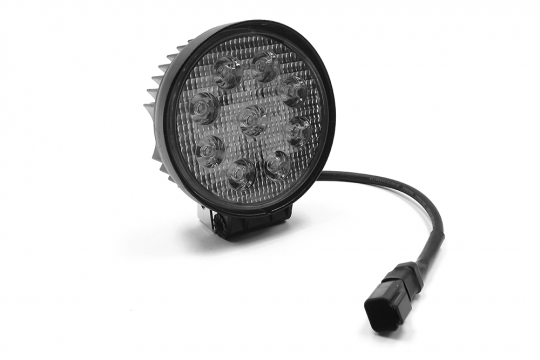 Southern Truck Lifts 4.5 Inch 27W Round LED Light Flood DT Harness 79900 2,160 Lumens Each