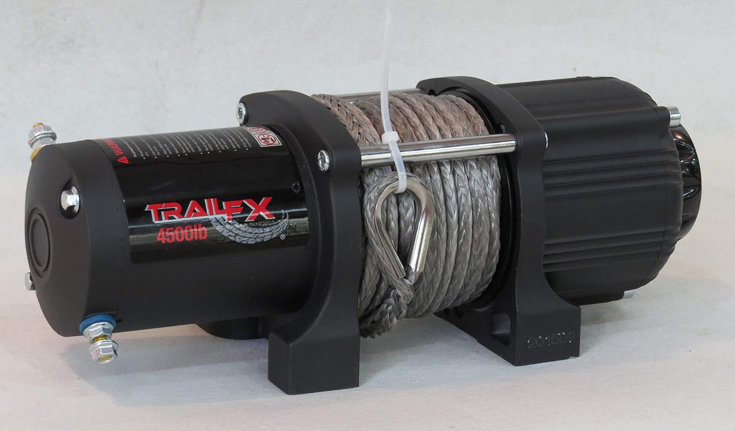 TrailFX ATV/UTV Synthetic Rope Winch 4500 Lb