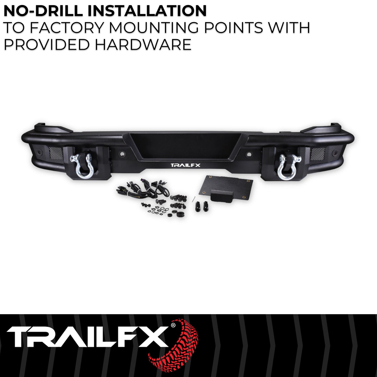 TrailFX Rear Bumper For 2021-2025 Bronco