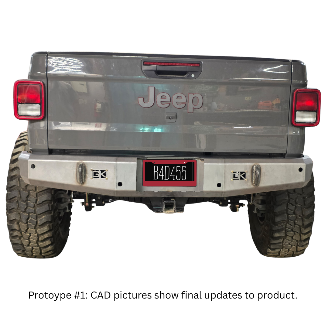 GateKeeper Off-Road Jeep JT Gauntlet Rear Bumper