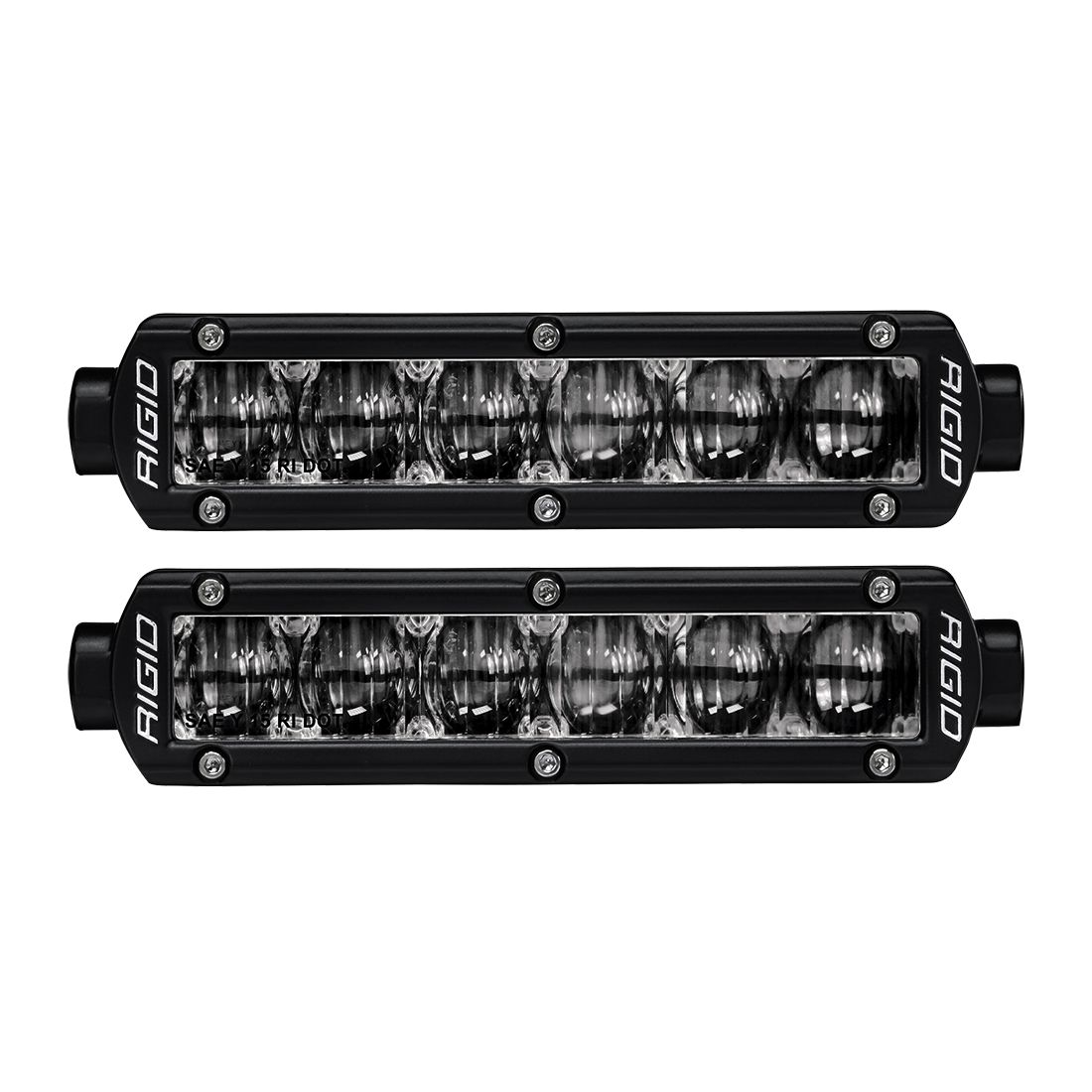 RIGID Industries SAE 6 Inch Fog Light Pair SR-Series Pro