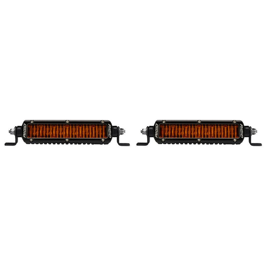 RIGID Industries SR-Series SAE 6 Inch with Amber PRO Lens Pair