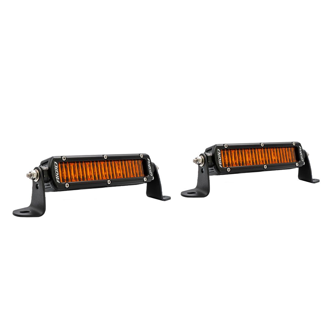 RIGID Industries SR-Series SAE 6 Inch with Amber PRO Lens Pair