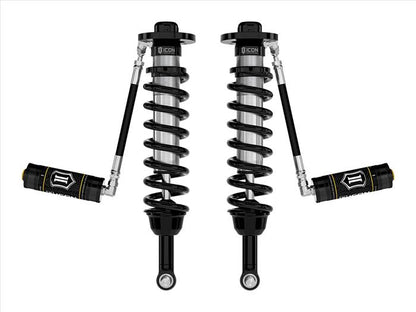 ICON 2021-2024 Ford F-150 4WD/Tremor, 3.5-4.5"/2.5-3" Lift, Front, V.S. 2.5 Series Coilovers, Remote Reservoir, Pair