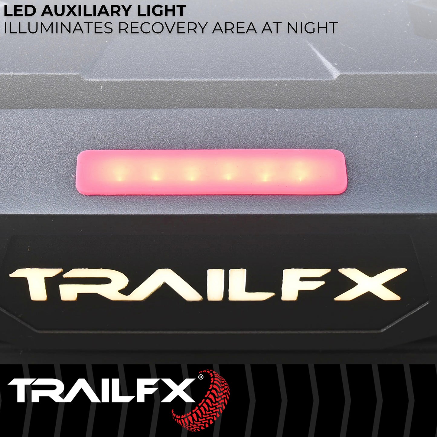 TrailFX Reflex 2.0 Steel Cable Winch 12000 Lb