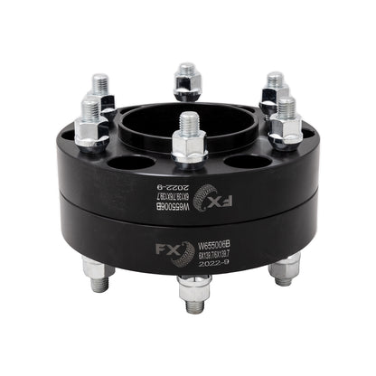 TrailFX Wheel Spacer 6x139.7 Millimeter/6x5.50 Inch Bolt Pattern Hub Centric - Black Anodized