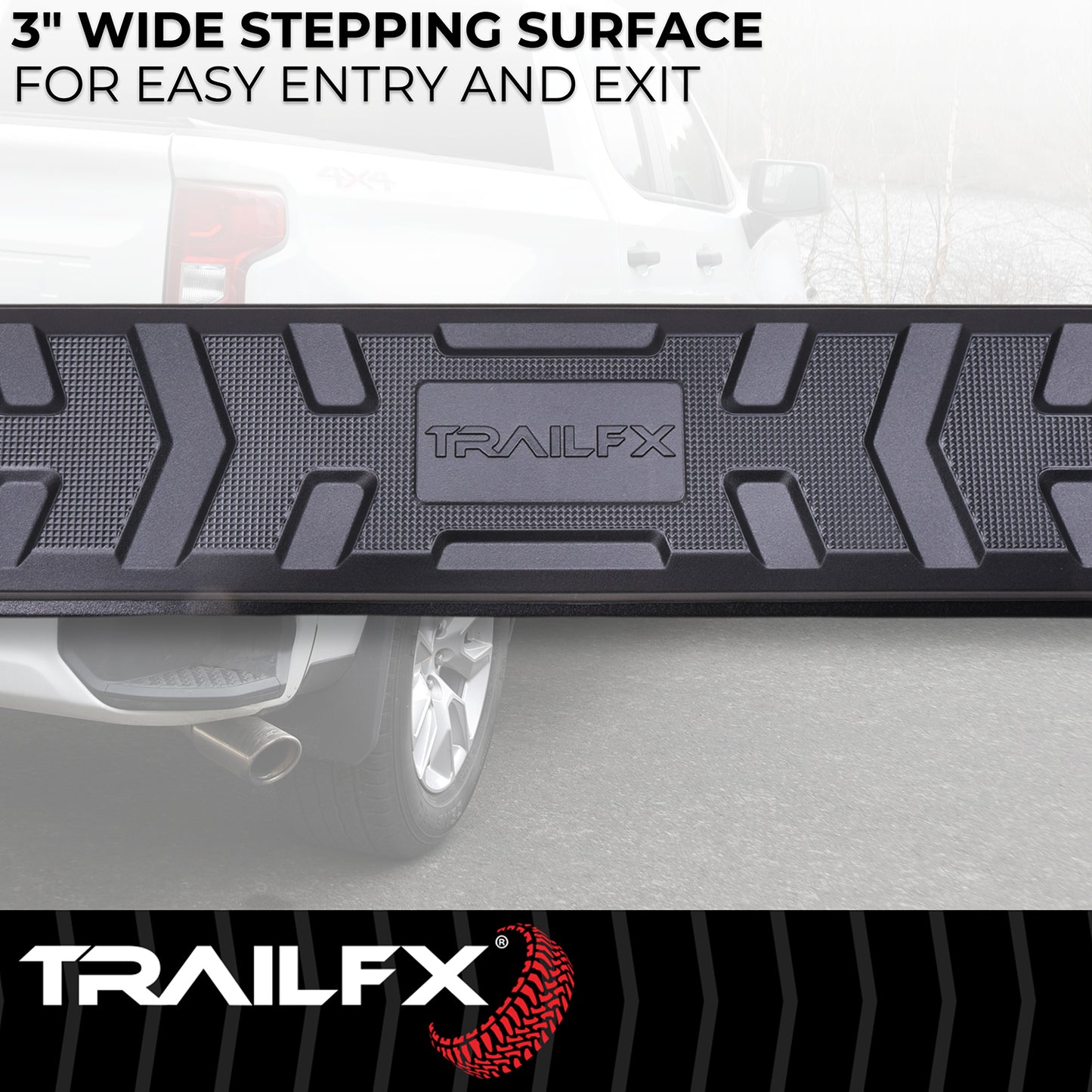 TrailFX A4 Step Bars For 2022-2025 Tundra Crew Max