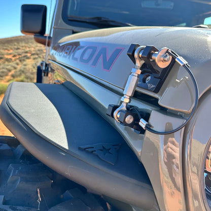 Combat Off Road Jeep JK/JL/JT Billet Aluminum Hood Latch Set