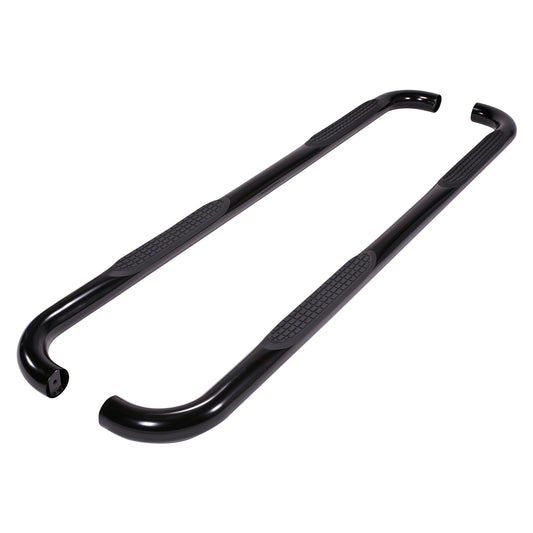 TrailFX 3" Round Step Bar For Jeep Wrangler JK 2 Dr - Black